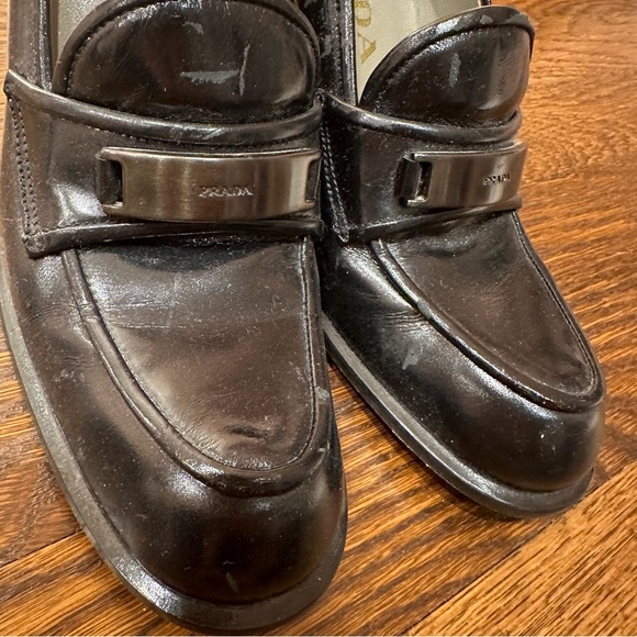 Prada Black Leather Heels - Picture 8 of 9